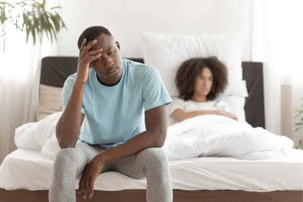 Man upset about ED symptoms Neasden