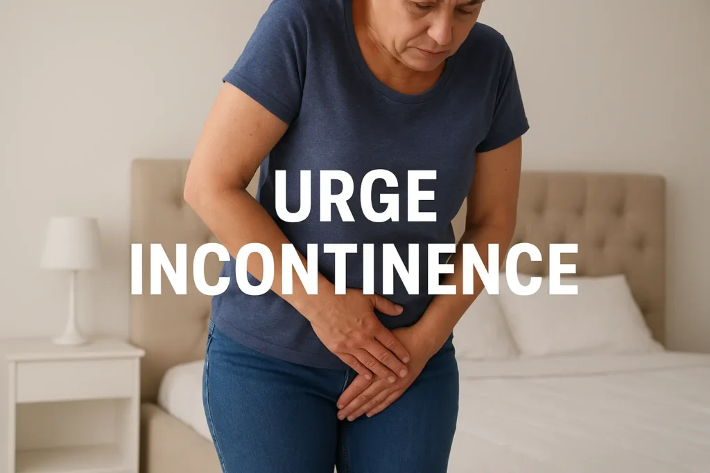 how to manage urge incontinence Neasden symptoms